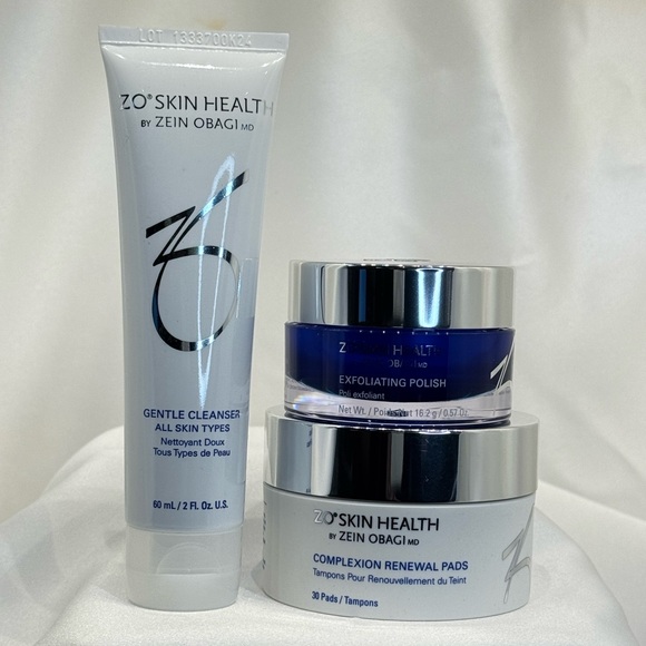 ZO Skin Health Travel Set Cleanser Polish Pads + Free Mask $88 Value - Picture 2 of 9